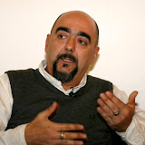 Marco Mathieu durante un suo intervento.